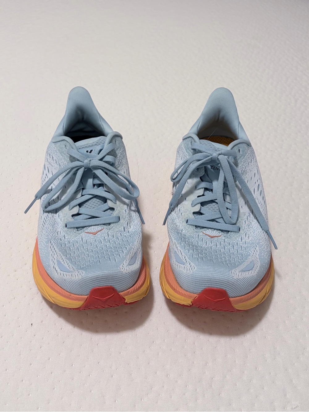 HOKA Clifton 8 Wide Women’s Blue Running Shoes Size 8D